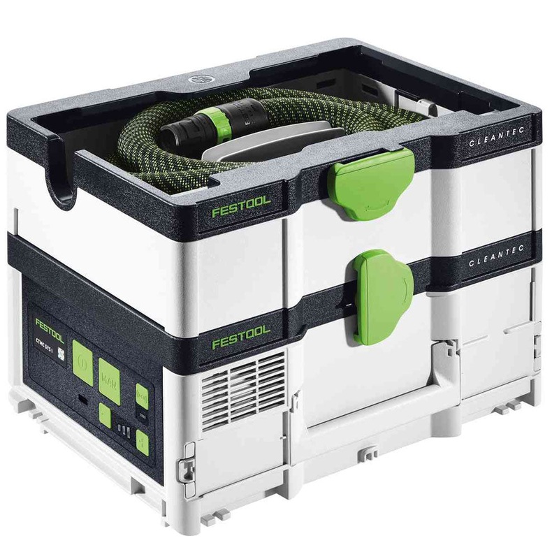 Festool Extractor Parts Festool Cordless Mobile Dust Extractor CLEANTEC CTC SYS I HEPA-Basic ...
